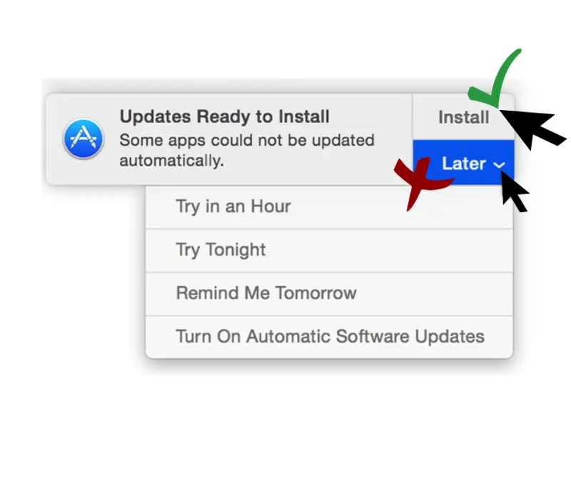 Don't click 'remind me later' when it comes to software updates