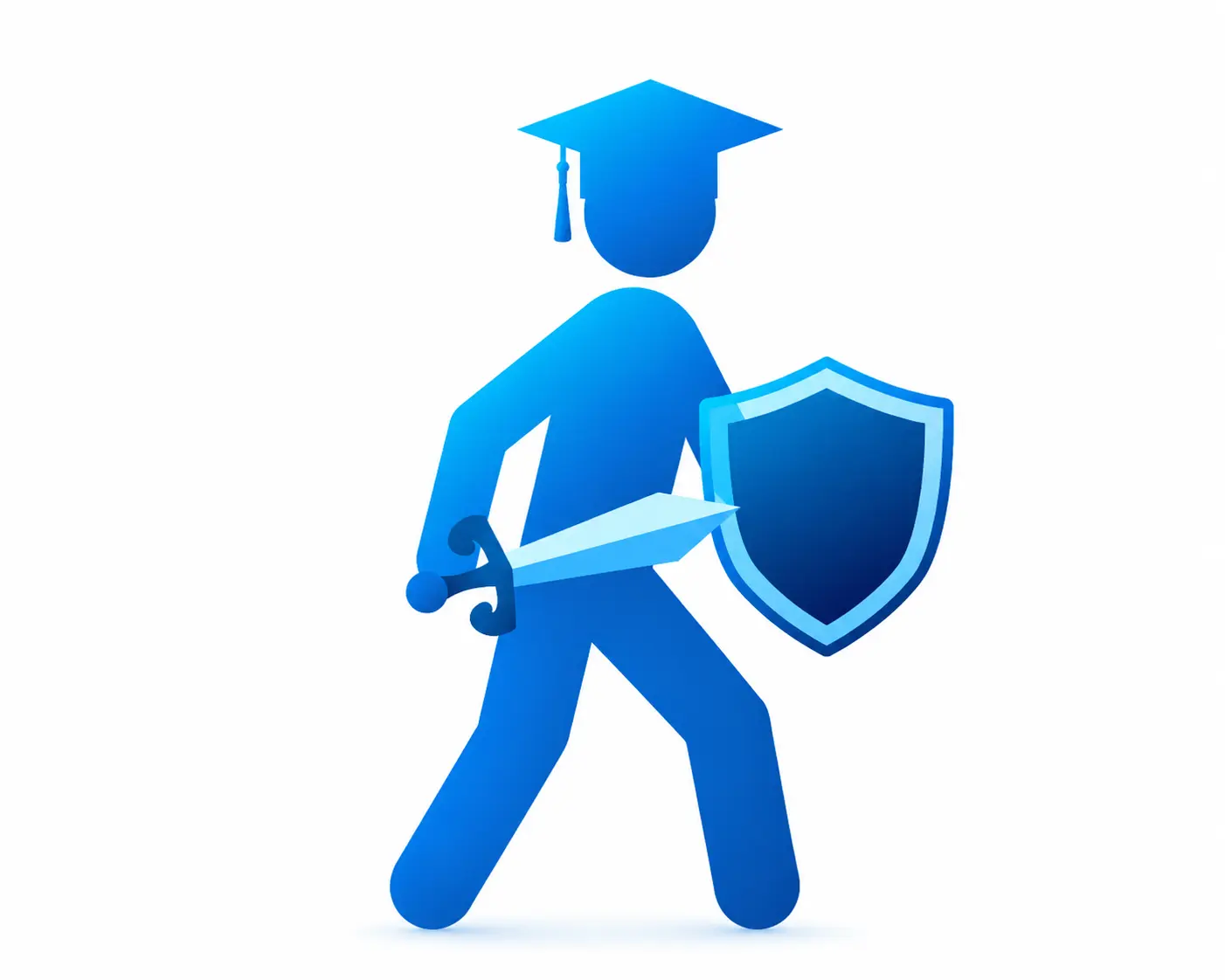 Graduate fighting cyber attacks