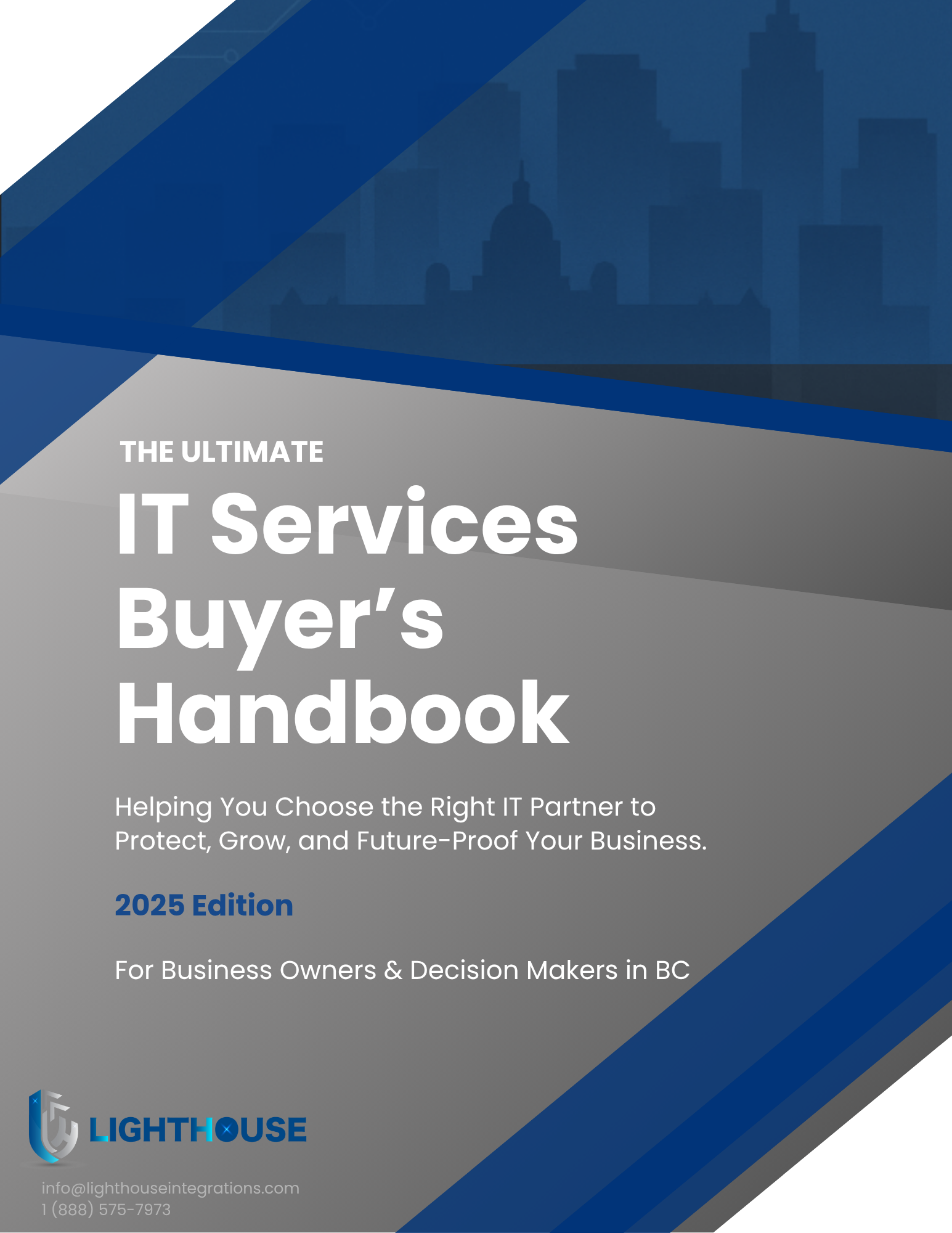 Cover Page of IT Services Buyer's Handbook